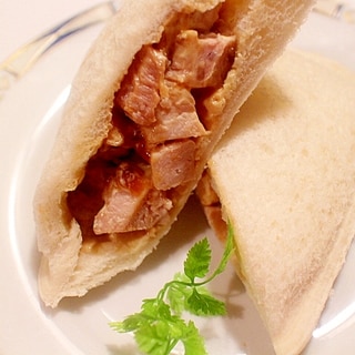 【リメイク】とりマヨのランチパック風サンドウィッチ